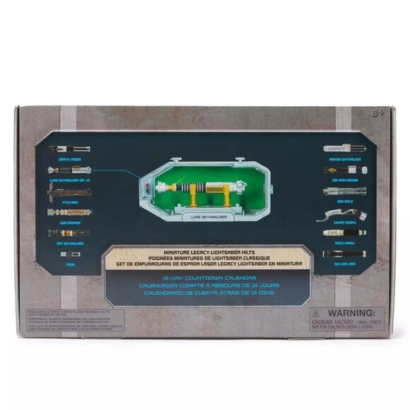 Miniature Legacy LIGHTSABER Hilts Countdown Calendar - Picture 9 of 9
